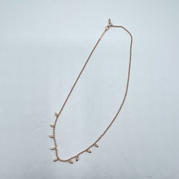 Kendra Scott Gold Spike Necklace - Picture 3 of 7